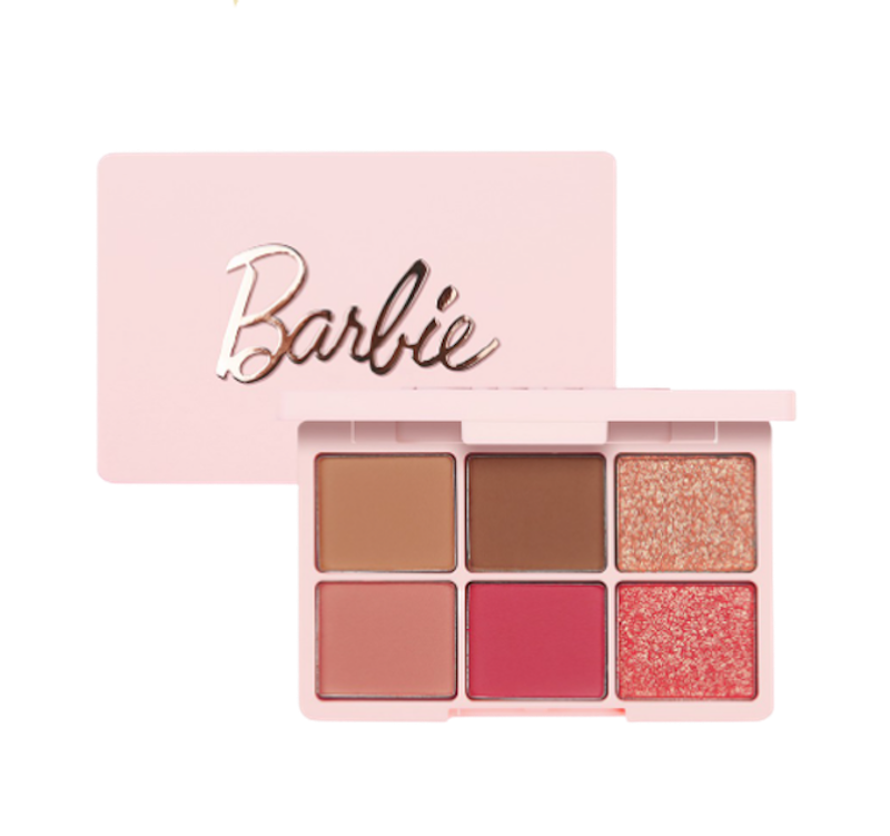Eglips x Barbie Color Fit Eye Palette 1