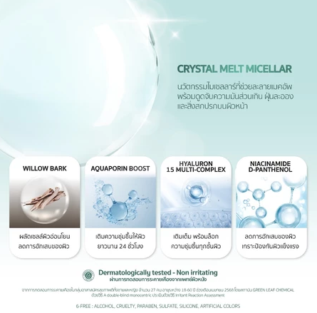 Hydrating Pre-wash Gel Cleansing Milk คลีนซิ่งมิลค์ น้ำนม สูตรอ่อนโยน  3
