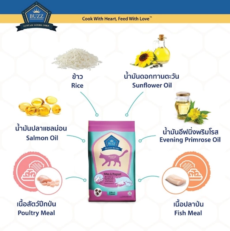อาหารแมว Advanced Nutrition Kitten And Pregnant 2