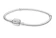Pandora Snake Chain Sterling Silver Bracelet With Star Wars Clasp 1