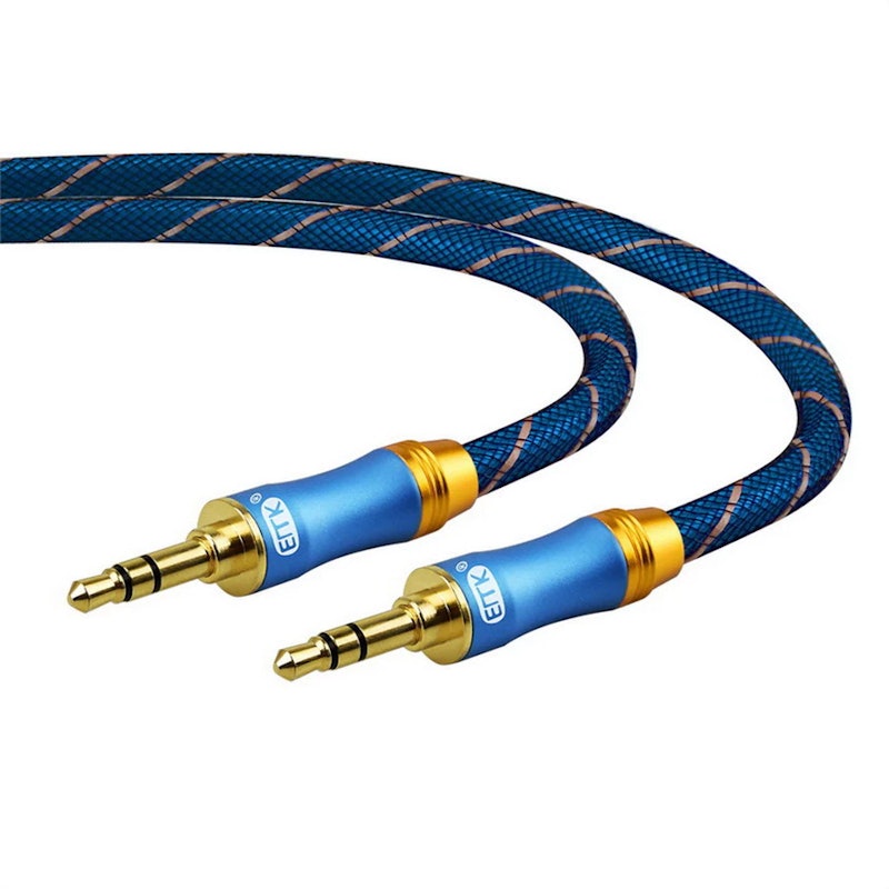 สาย Aux Blue 3.5 To 3.5 Cable 1