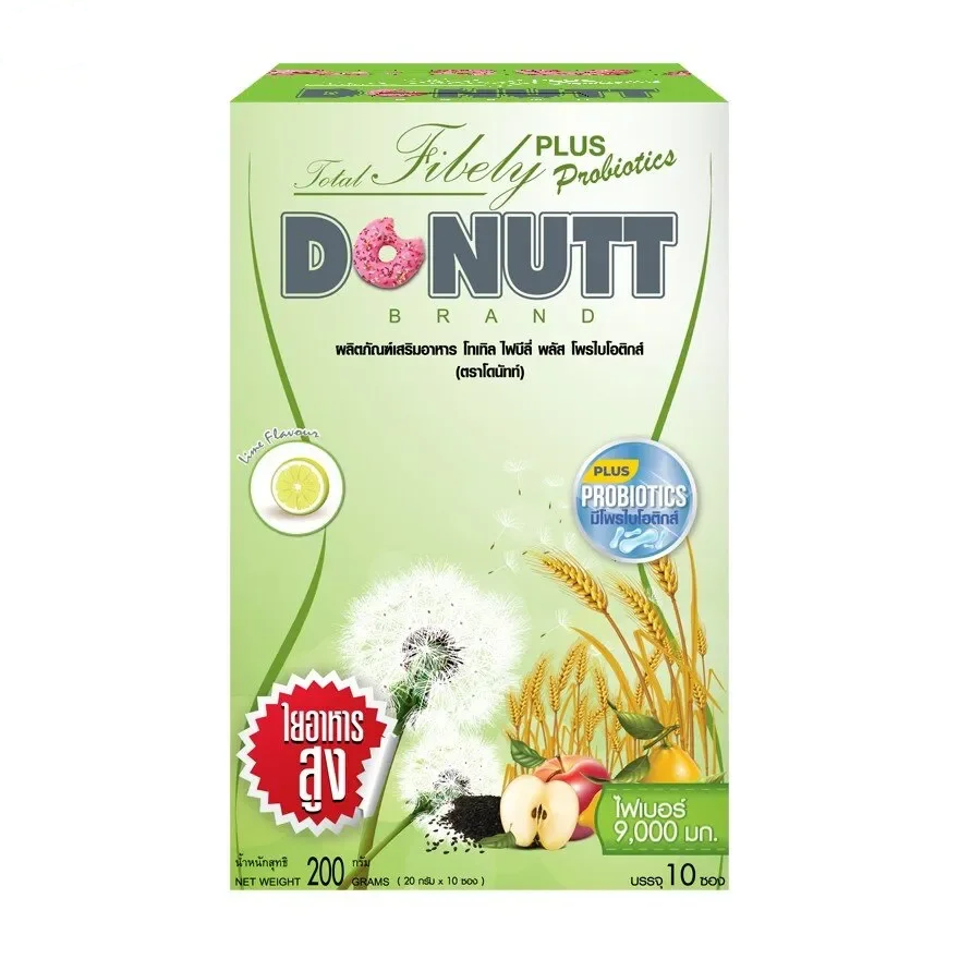 Donutt Total Fibely Plus Probiotics 1