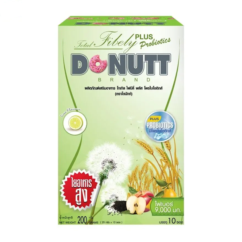 Donutt Total Fibely Plus Probiotics 1