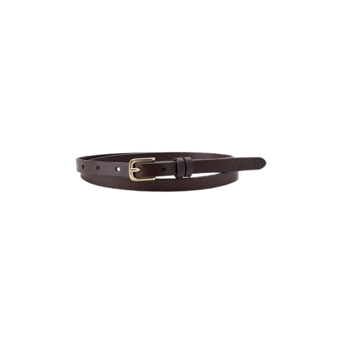 Women's Narrow Leather Belt 1