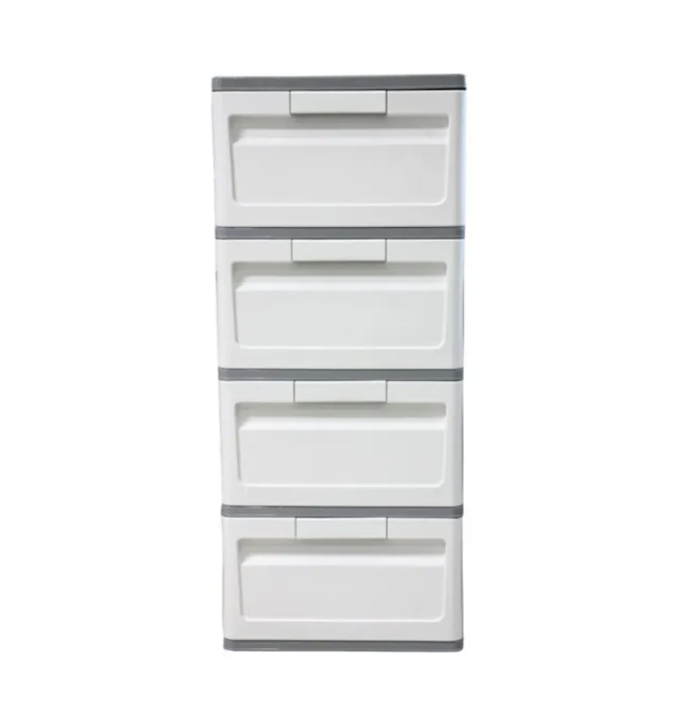 ตู้ลิ้นชัก Drawer MINI DIY Gray-White 4 Tiers 1