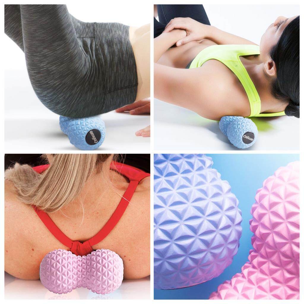 Fitness Peanut Massage Ball EVA Foam Double Lacrosse Ball 3