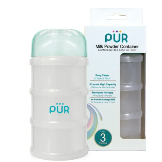 กล่องแบ่งนมผง 3 ชั้น Milk Powder Container 1