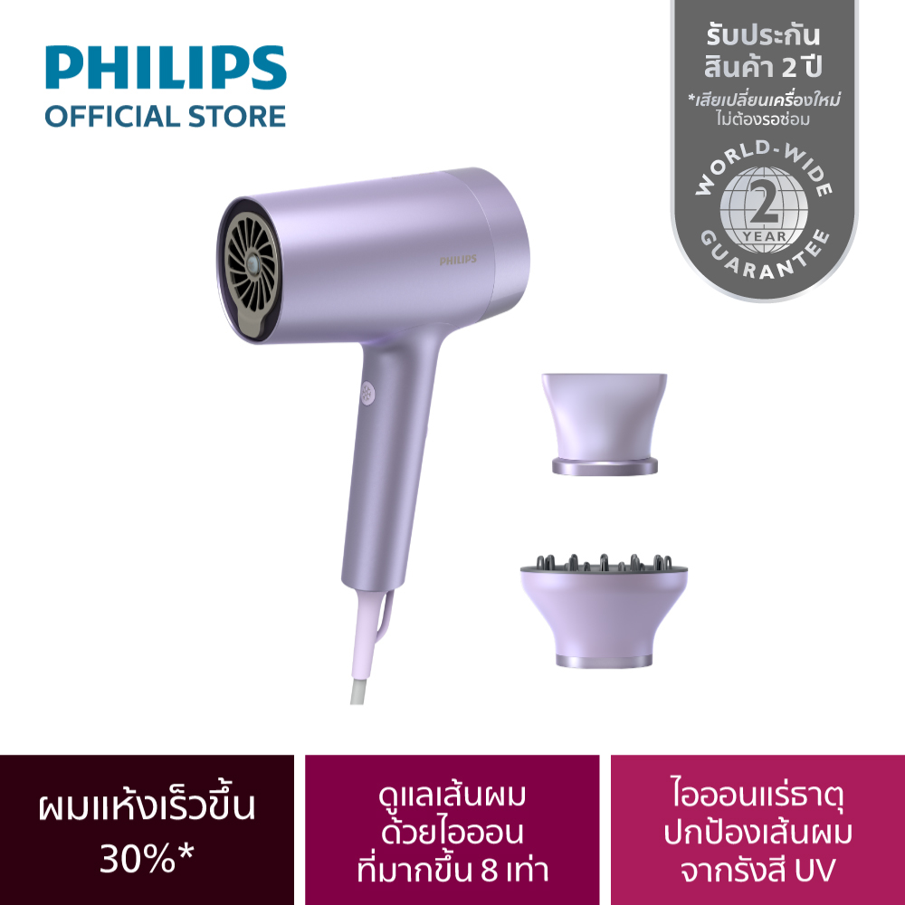 ไดร์เป่าผม พลังลมเทียบเท่า 2
