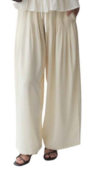 กางเกงพลีต ทรงบอลลูน Porto Pants  1