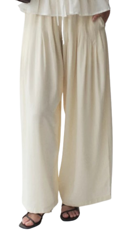 กางเกงพลีต ทรงบอลลูน Porto Pants 1