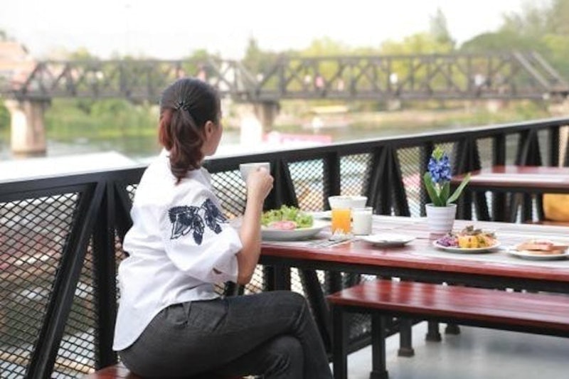 ที่พักกาญจนบุรี ริมน้ำ ริเวอร์ แคว วิว โฮเต็ล 5