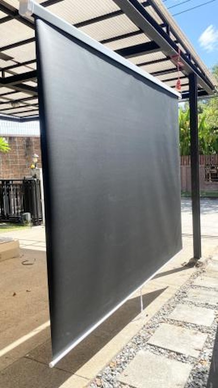 จอโปรเจคเตอร์ Wall Screen รุ่น แขวนมือดึง 2