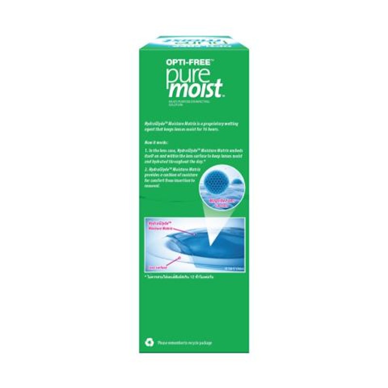 น้ำยาแช่คอนแทคเลนส์ Opti-Free PureMoist 2