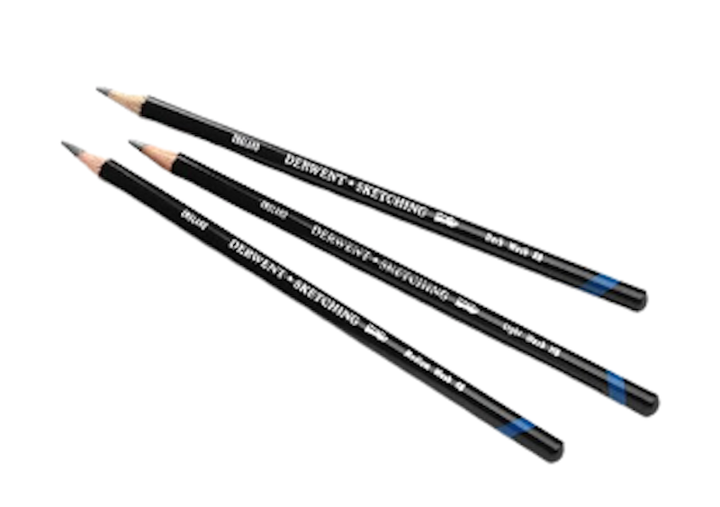 ดินสอสเก็ตซ์ WST (Watersoluble Sketching Pencil) 1