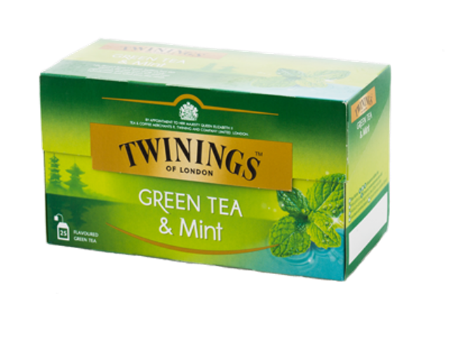 ชาเปปเปอร์มินต์ Twinings Green Tea Mint  1
