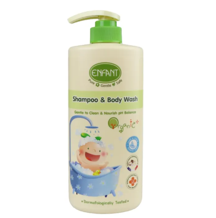Organic Plus Shampoo & Body Wash Foam Mousse 3