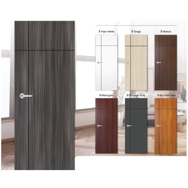 ประตูไม้เคลือบเมลามีน iDoor Premium Series 6 2