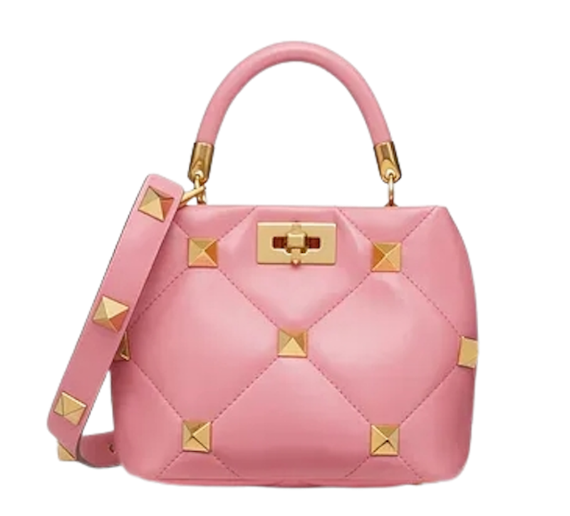 กระเป๋า Valentino รุ่น Small Roman Stud The Handle Bag In Nappa 4