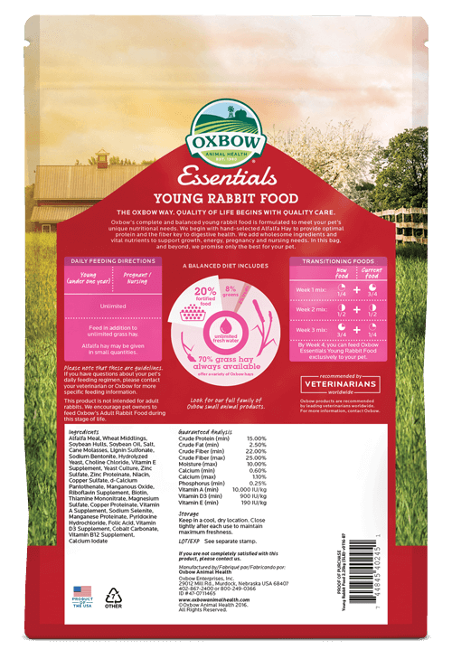 Essentials Young Rabbit Food 4