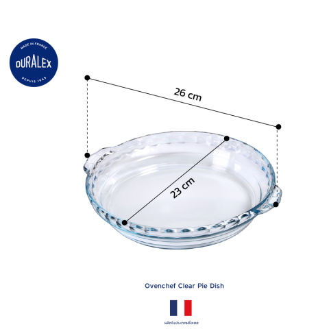 ถาดอบพาย Ovenchef Clear Pie Dish 2