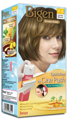 One Push สีบลอนด์ประกายทาง 7-3