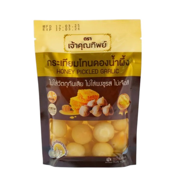 กระเทียมโทนดองน้ำผึ้ง 1