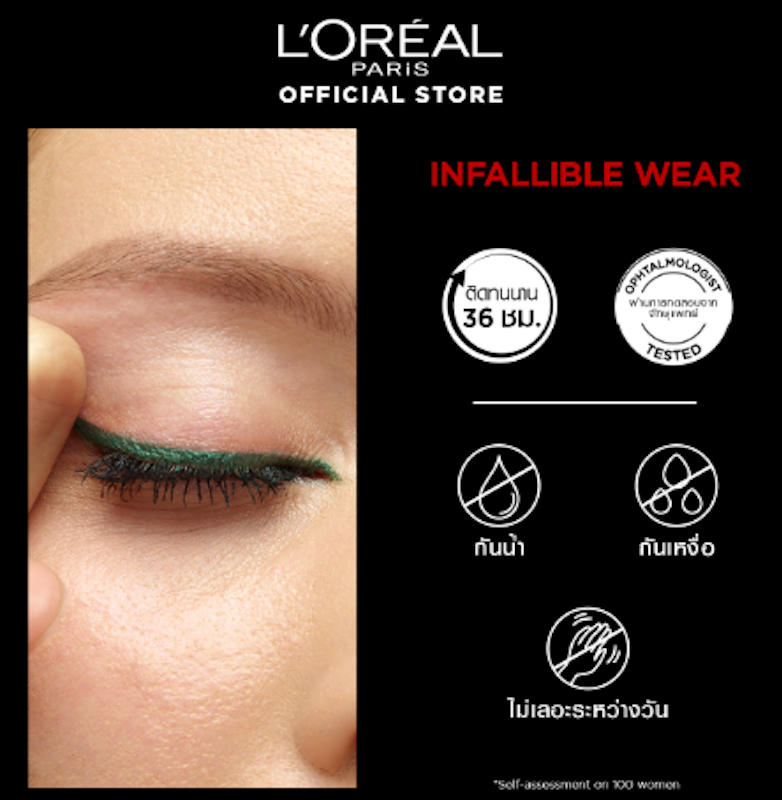 Infaillible 36H Grip Gel Automatic Eye Liner 3