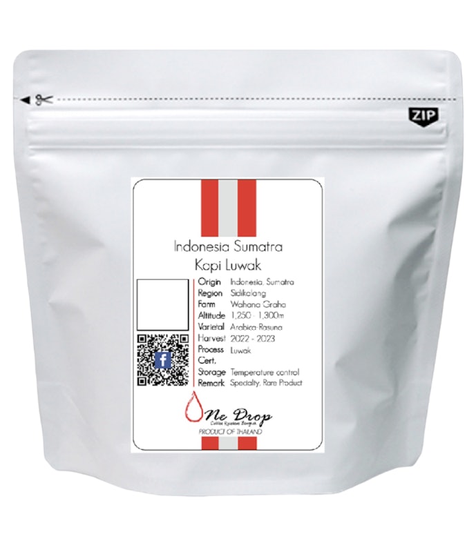 กาแฟขี้ชะมด Indonesia Sumatra Kopi Luwak 1