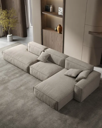 โซฟาผ้าลินิน รุ่น Cubist Linen 3