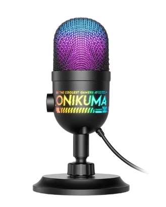 ไมโครโฟนตั้งโต๊ะแบบมีสาย Colorful RGB Microphone 1