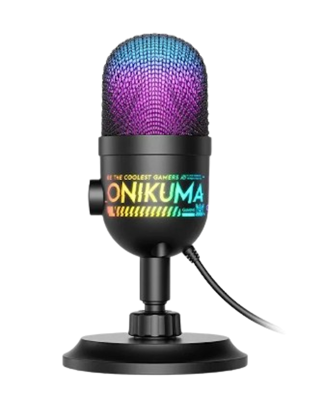 ไมโครโฟนตั้งโต๊ะแบบมีสาย Colorful RGB Microphone 1