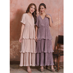 ชุดเพื่อนเจ้าสาว Buttercup Pleated Dress