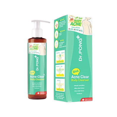 เจลอาบน้ำดูแลปัญหาสิวที่ตัว BHA Acne Clear Body Cleanser 1
