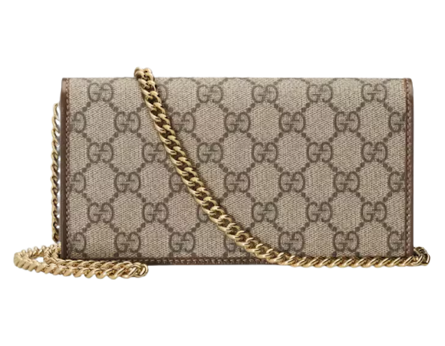 กระเป๋าสตางค์ Gucci รุ่น Horsebit 1955 Wallet With Chain 2