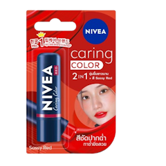 Nivea Lip Caring Color Red