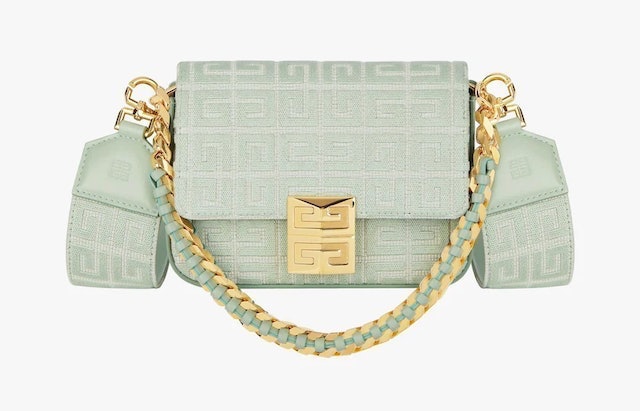 กระเป๋า Givenchy รุ่น Small 4G Bag In 4G Embroidered Canvas With Chain 3