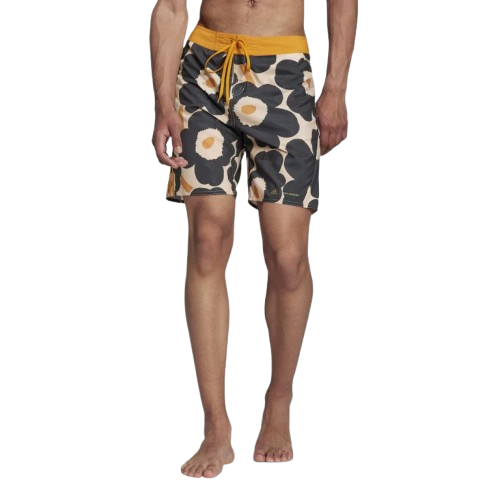 Swimming Marimekko Classic-Length Graphic Board Shorts Men Orange 3