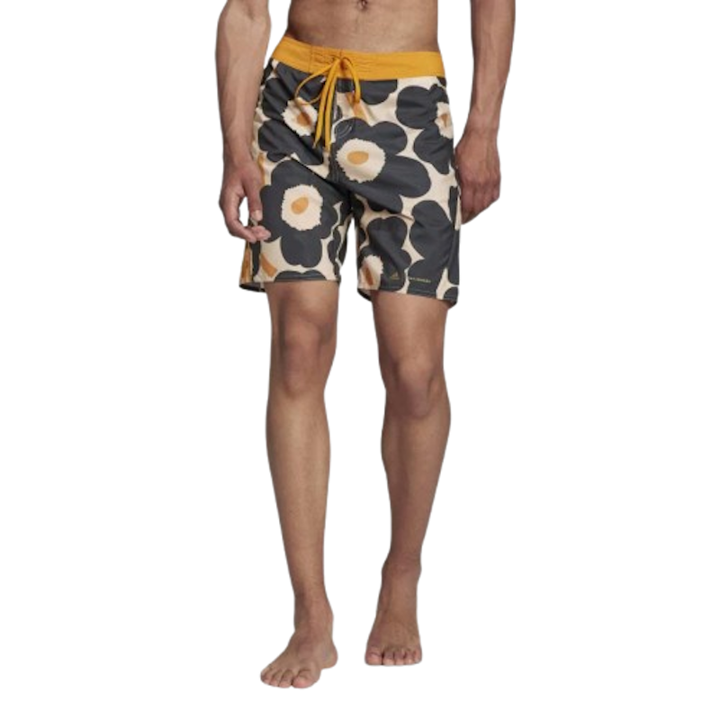 Swimming Marimekko Classic-Length Graphic Board Shorts Men Orange 3