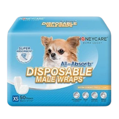 All-Absorb Disposable Male Wraps