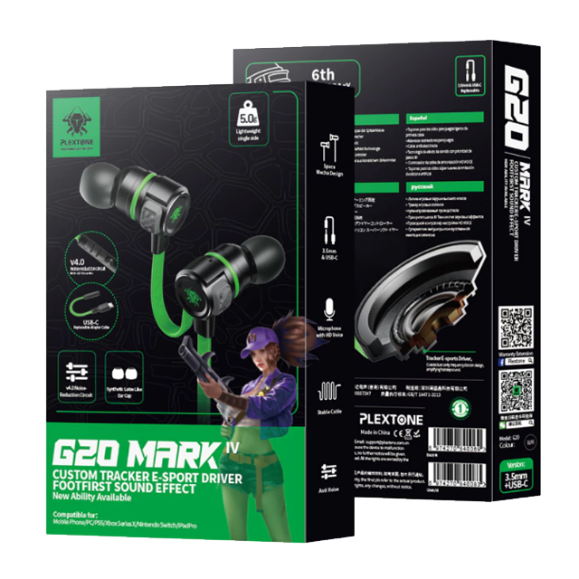 หูฟังเกมมิ่ง รุ่น G20 V4 3
