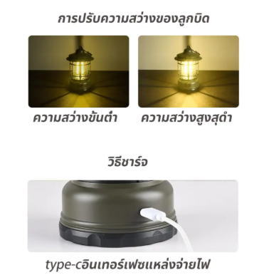 ตะเกียงแคมป์ปิ้ง 2