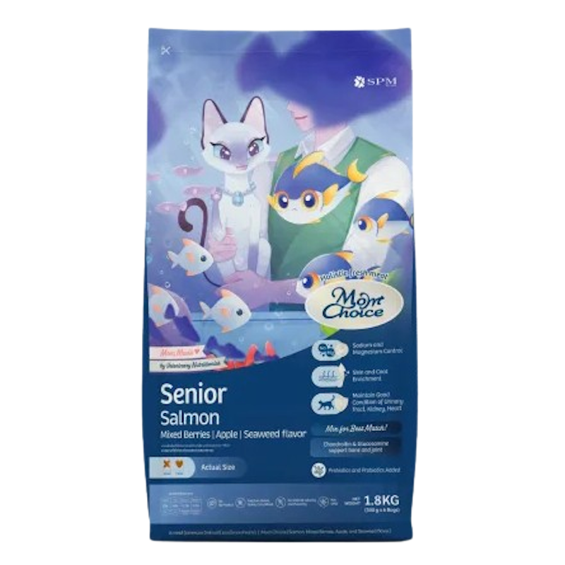อาหารแมวแก่ Holistic สูตร Senior รสแซลมอน 1