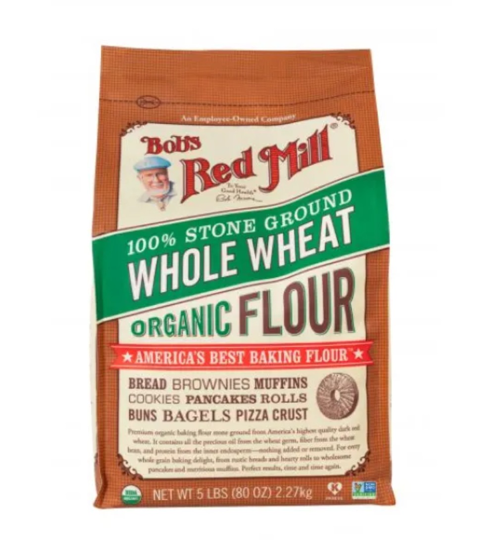 Organic Whole Wheat Flour 2.27 kg. 1