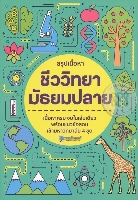 หนังสือชีวะ ม.ปลาย สรุปเนื้อหาชีววิทยา มัธยมปลาย 1