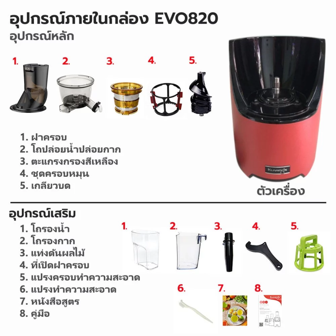 เครื่องสกัดเย็นคั้นน้ำผลไม้ 3
