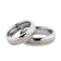 Naliga Crafts แหวนคู่ ราคาไม่เกิน 2000 ทังสเตนคาร์ไบด์ ฝังเงินแท้สาน 1