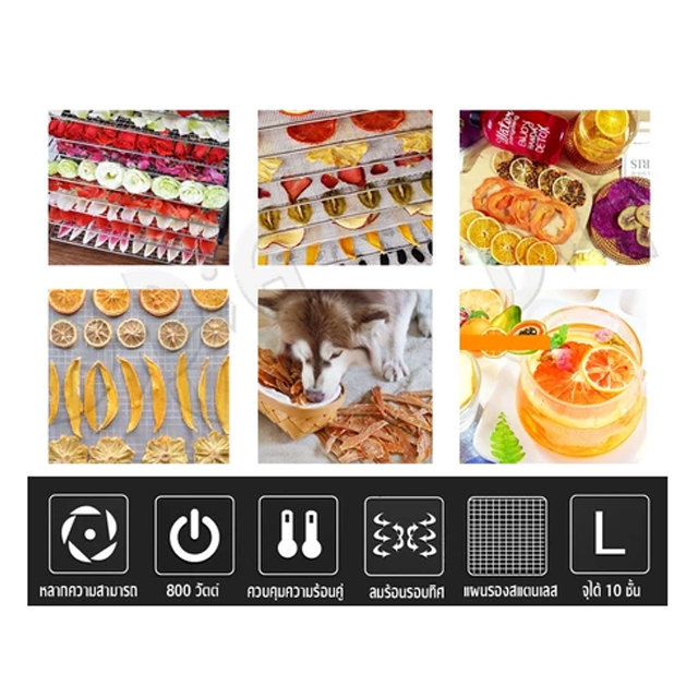 เครื่องอบผลไม้ Fruit Dehydrator 2