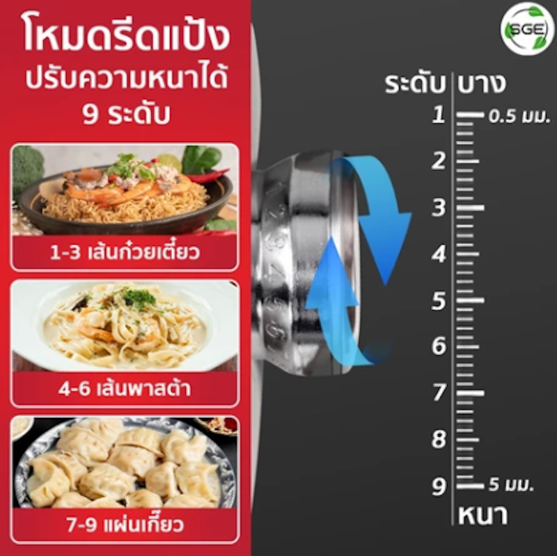Sfogliatrice iPasta Model 162 2