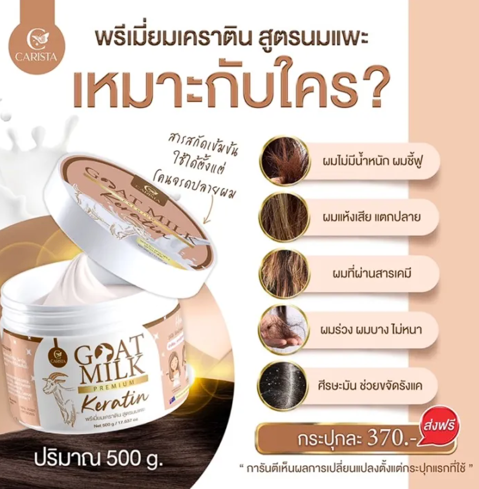 Goat Milk Premium Keratin Mask  3