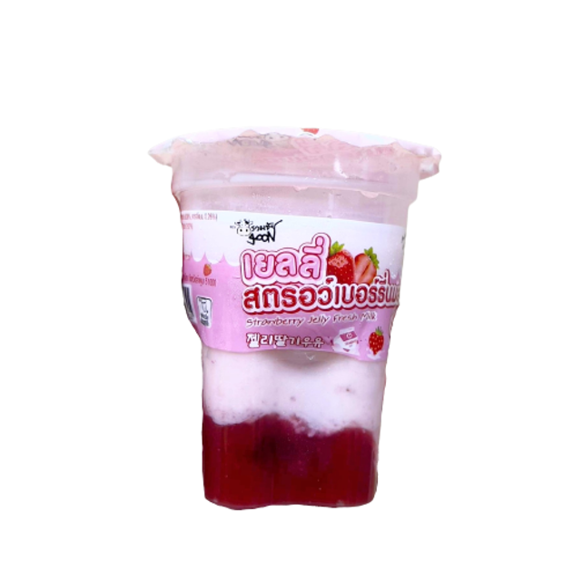 ของหวานในเซเว่น เยลลี่สตรอว์เบอร์รี่นมสด 1